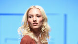 Magda Przybielska na pokazie Michaela Costello